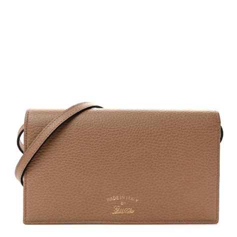 gucci swing camel wallet